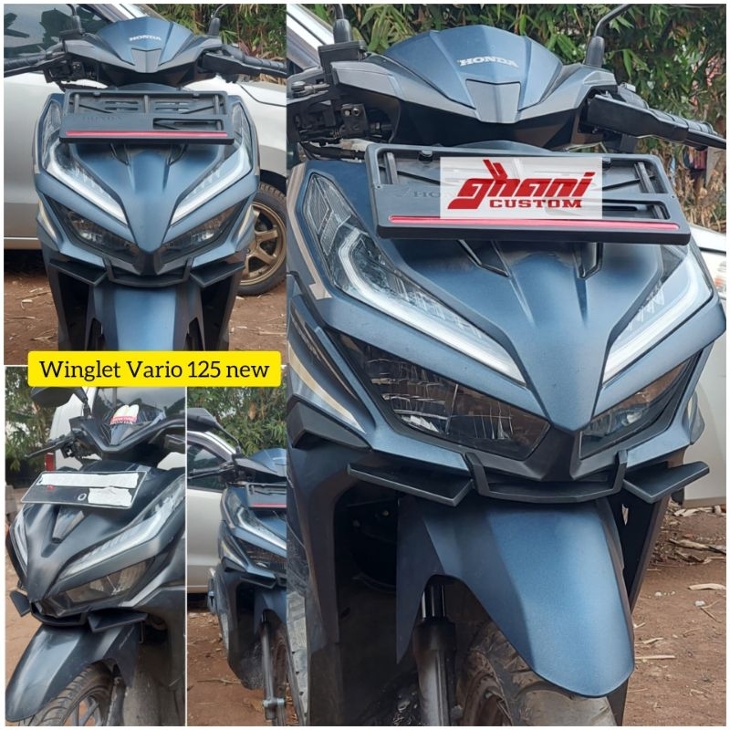 New winglet Galaxy11 for Vario125-150 Gen1 Gen2 by ghanicustom Bintang Jaya Motor