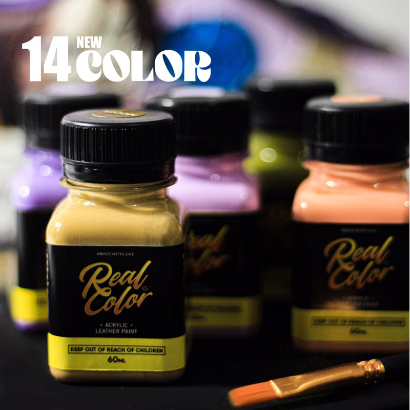 

NEW COLOR LEATHER PAINT