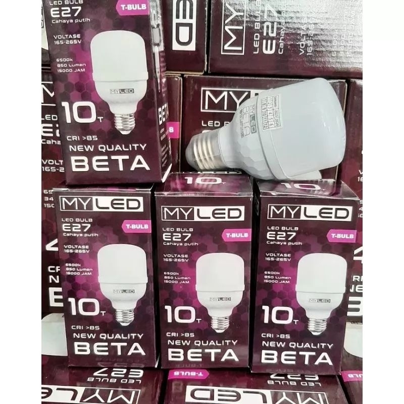 MYLED BETA 10 WATT / MYLED / LED / BETA / LAMPU BERGARANSI