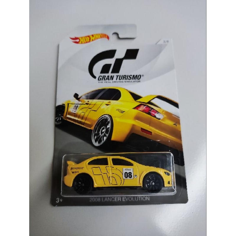 hotwheels Lancer evolution 2008 Grand Turismo (free protector)