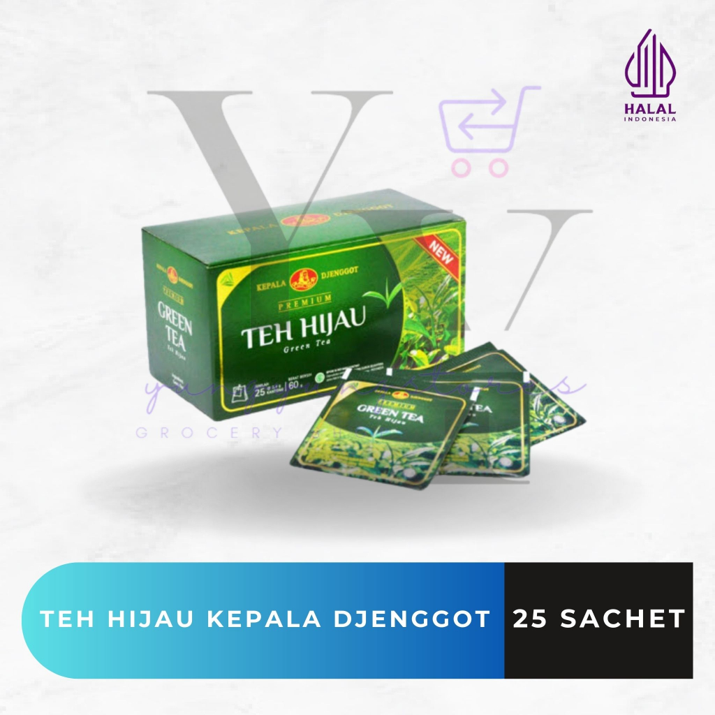 

Teh Hijau Premium Cap Kepala Djenggot 25 Sachet 60 gram