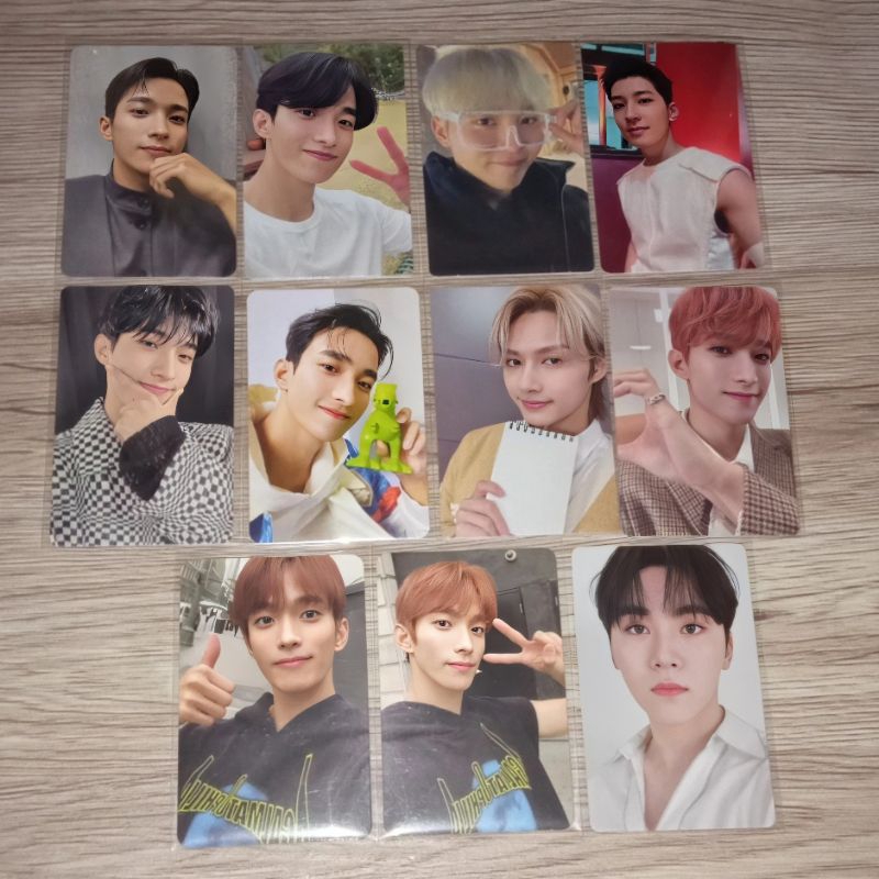 [READY STOCK] PHOTOCARD DOKYEOM WONWOO SEUNGKWAN JUN SEVENTEEN FTS CONTROL FML ITS