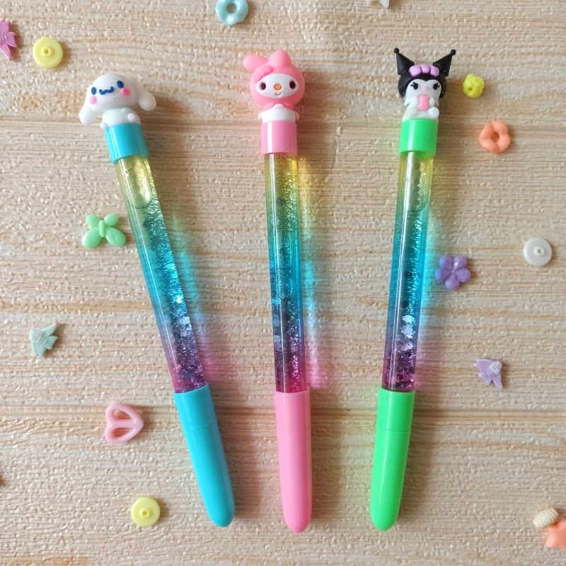 

pulpen gliter sanrio / bolpaint gliter sanrio