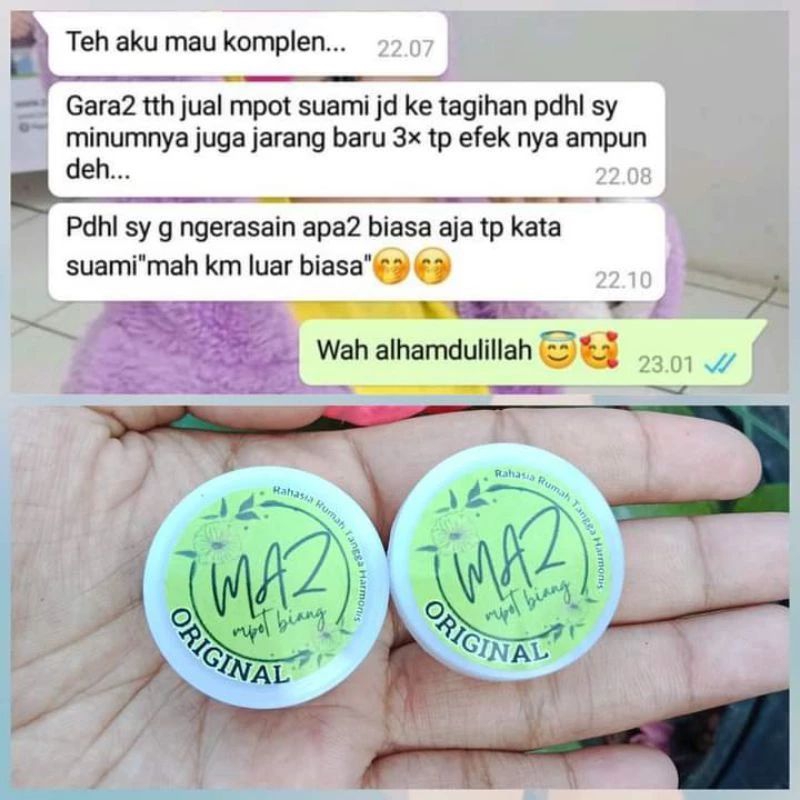 TERLARIS MPOT BIANG MAZ ORIGINAL RAHASIA RUMAH TANGGA HARMONIS PROMIL HERBAL ALAMI