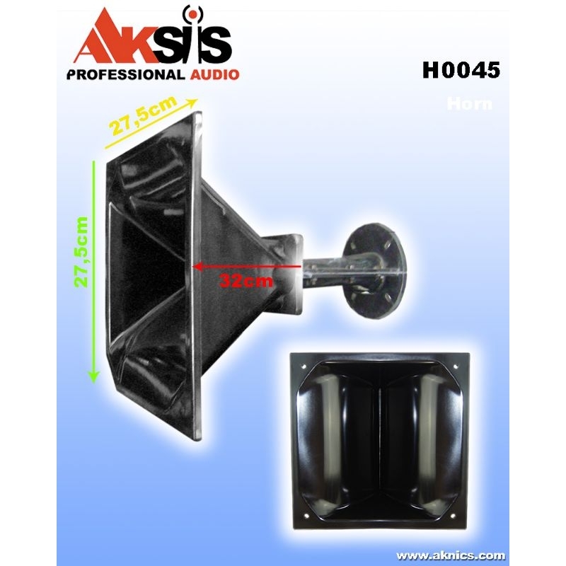 Horn Q1 27,5x27,5cm Bahan Polycarbonate