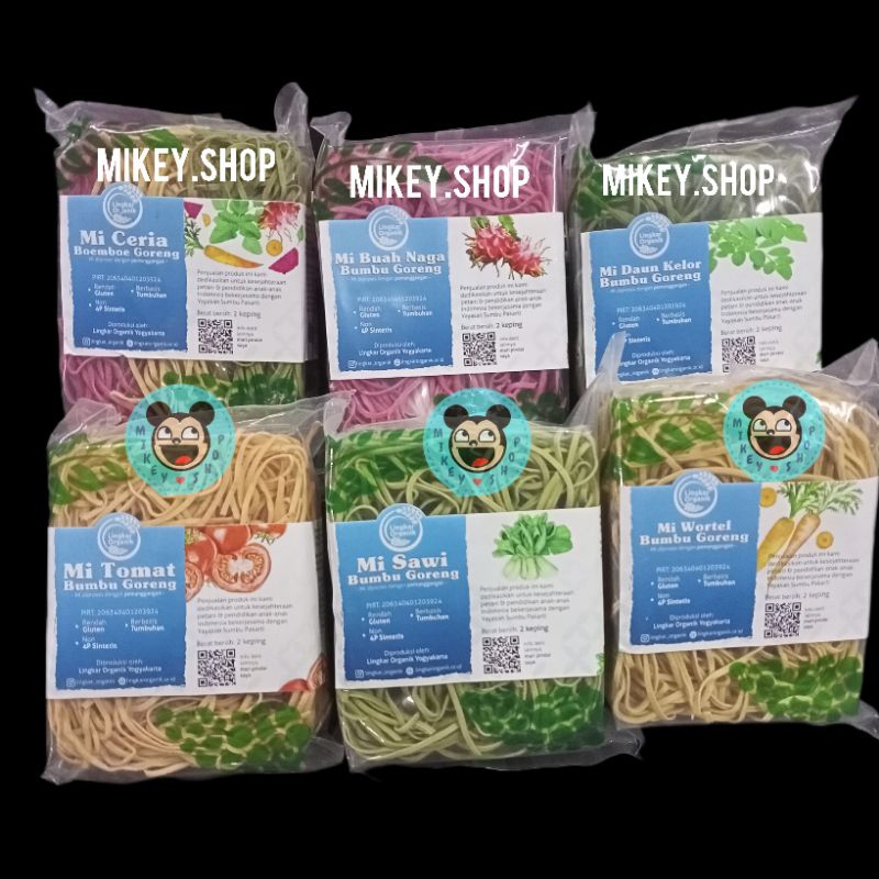 

Mie Sehat NON MSG 100gr Goreng Organik Vegetarian Instant Alami Noodle (Bkn Alamie/Ayo)