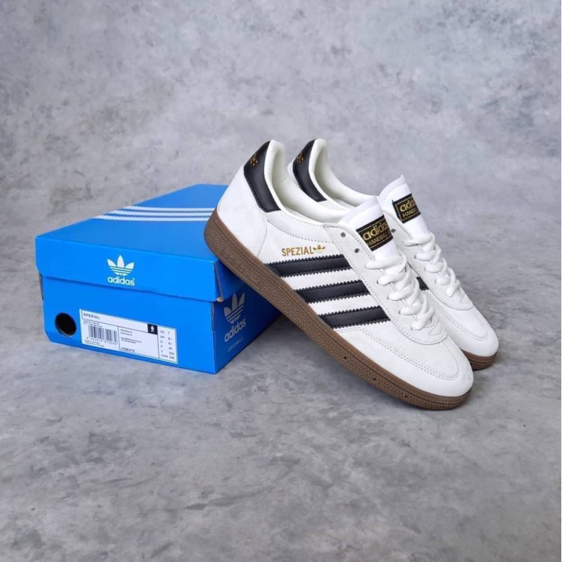 ADIDAS SPEZIAL WHITE BLACK GUM GOLD