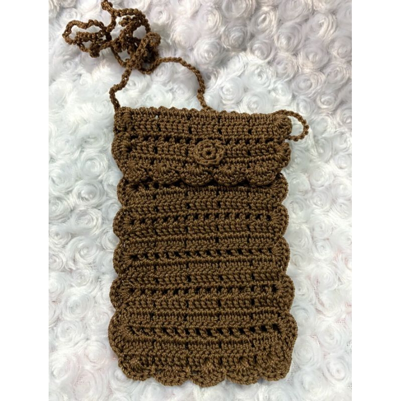 Tas Rajut Sling Bag Mini untuk HP