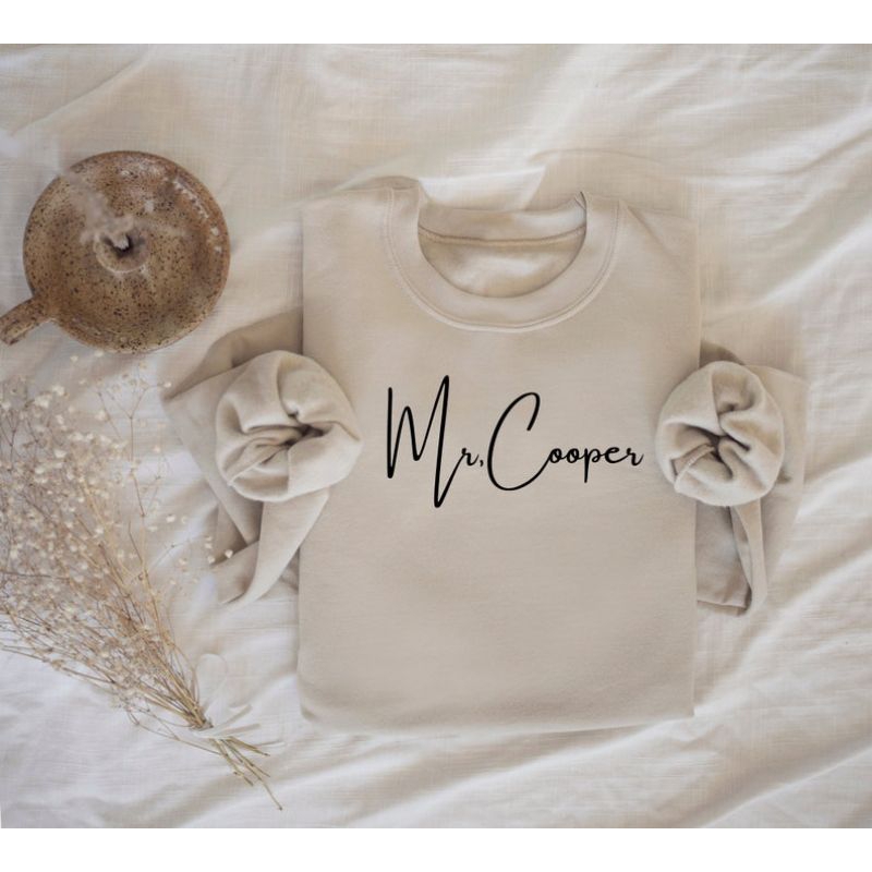 Sweater Couple Mrs Cooper Sweatrshirt Sweater Couple Viral Sweater Crewneck Terbaru