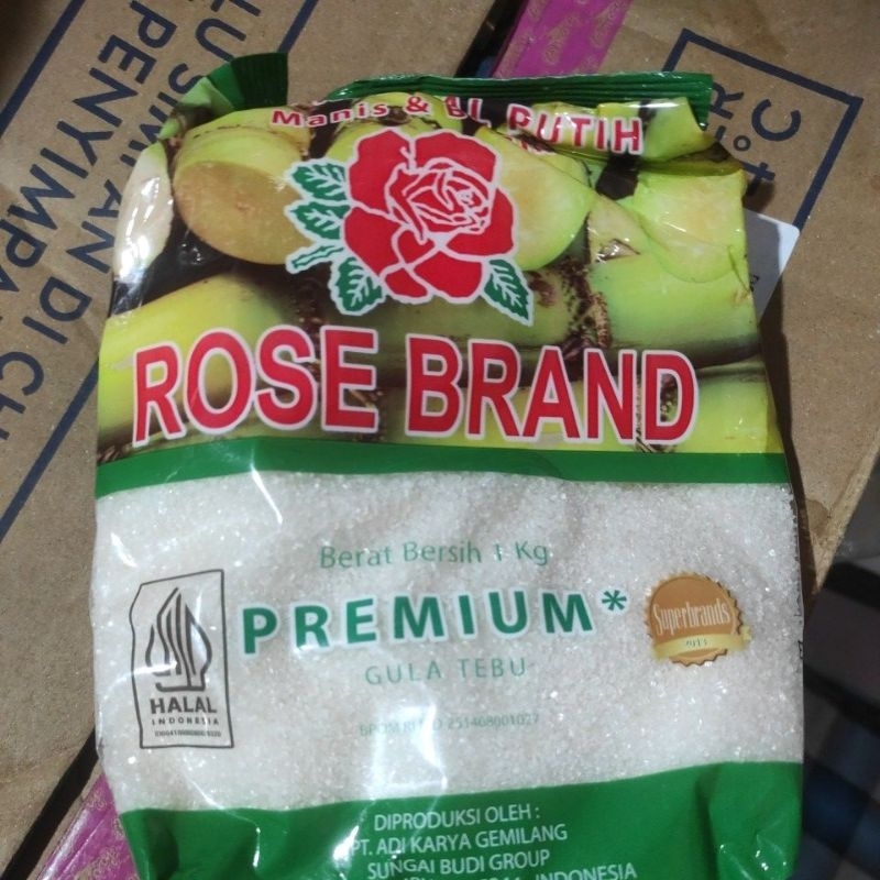 

gula rose brand hijau 1 kg