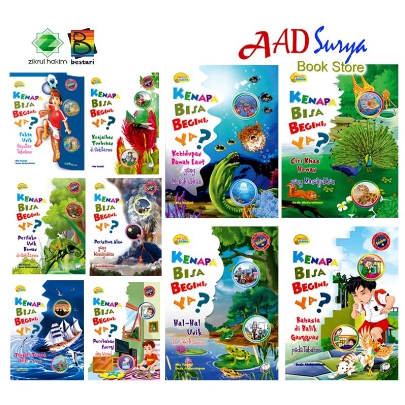 buku pengetahuan anak - kenapa bisa begini ya? seri mudah belajar sains