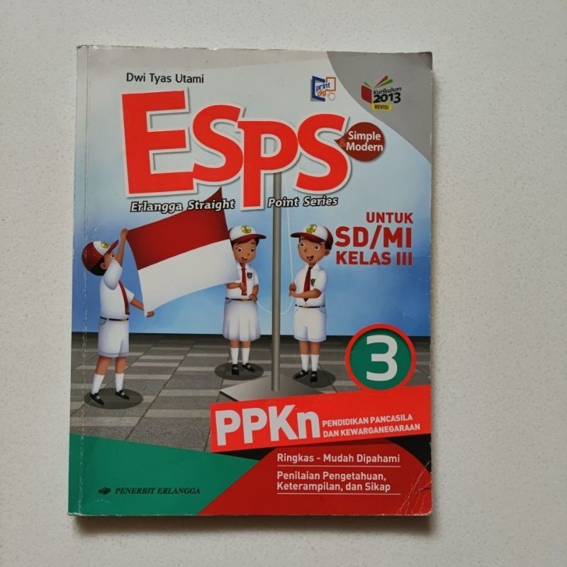 

(BEKAS) Buku ESPS PPKn kelas 3