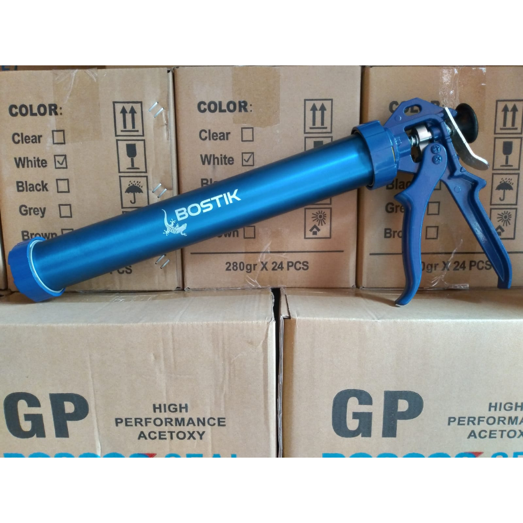 Barrel Gun 37ml Bostik Pistol Tembakan Sealant Sosis