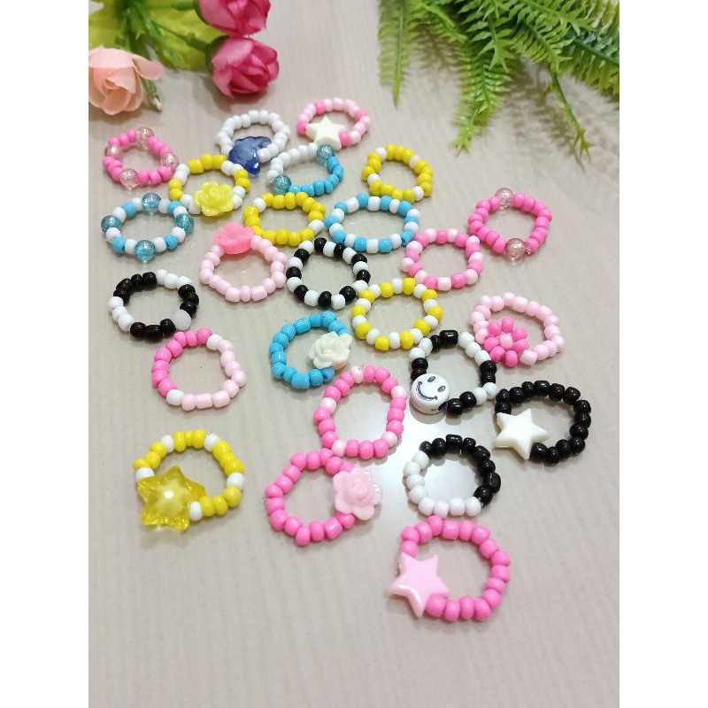 cincin set || ring set || cincin viral || cincin korea || cincin kekinian || ring beads