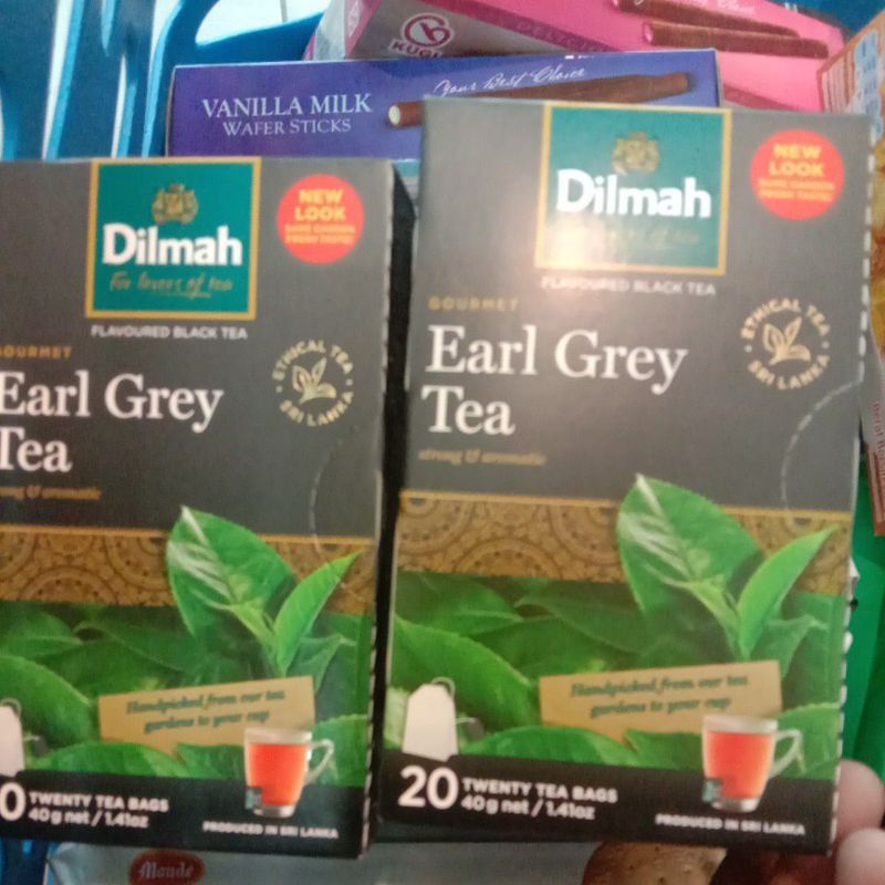 

DILMAH EARL GREY 20BAGS 40GRAM / TEH CELUP / TEH MURAH / ENGLISH TEA / JUAL TEH MURAH