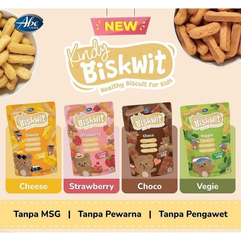 

Kindy biskwit Abe Food 40gr - All variant