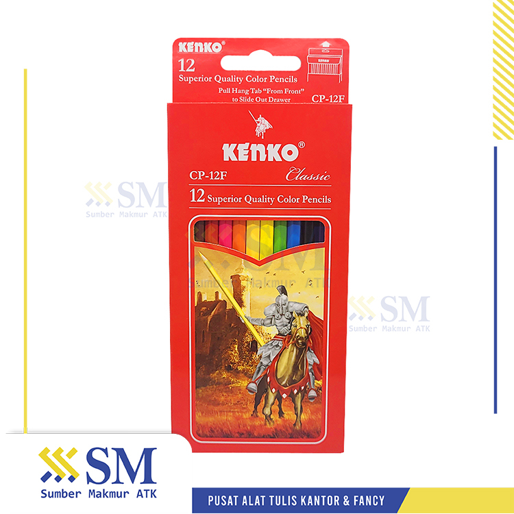 

PENSIL WARNA 12 WARNA KENKO CP-12F PANJANG