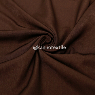 PAKET Kain Polos Tessa - Coklat Pramuka 27 Meter