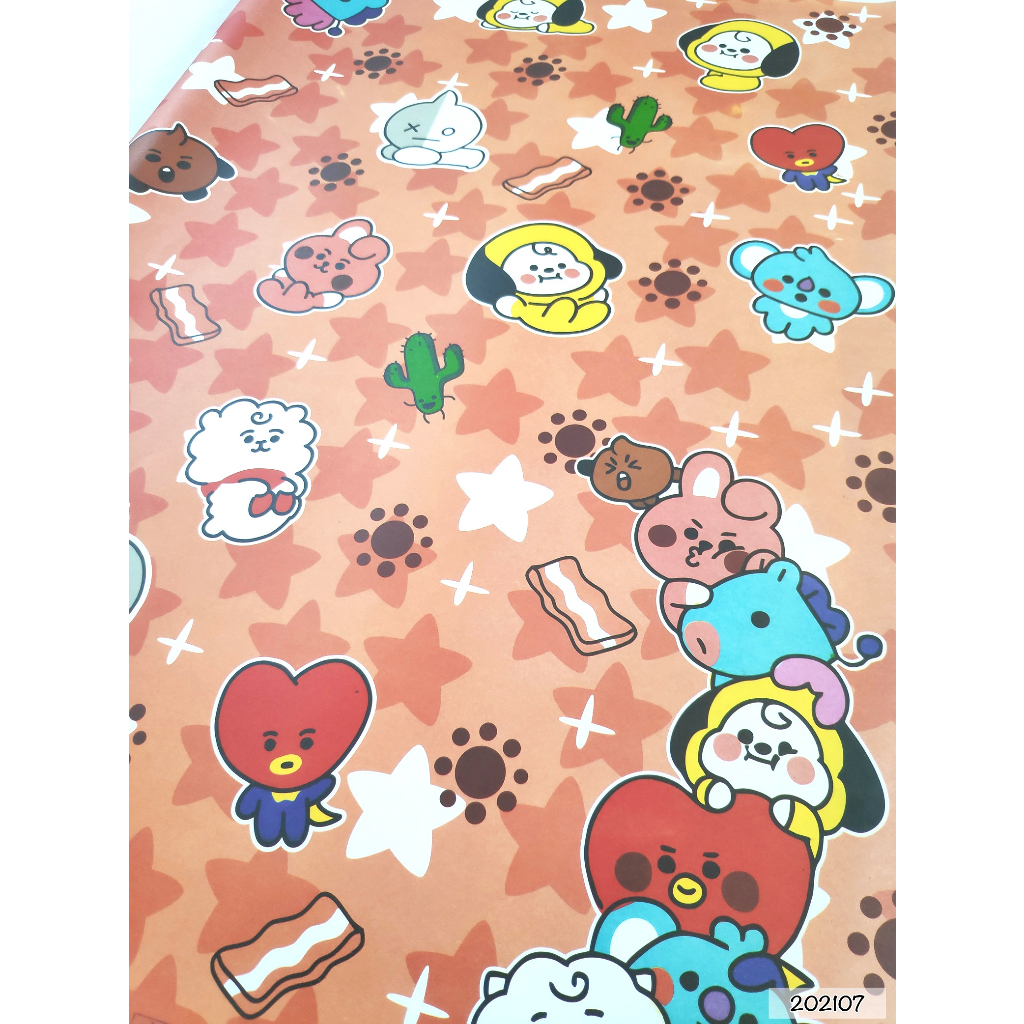 

TOKO ANQA-Kertas Kado motif BT21 202107