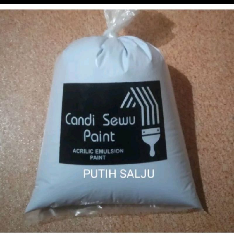 CAT TEMBOK 1 KG WARNA PUTIH SALJU// KWALITAS SUPER