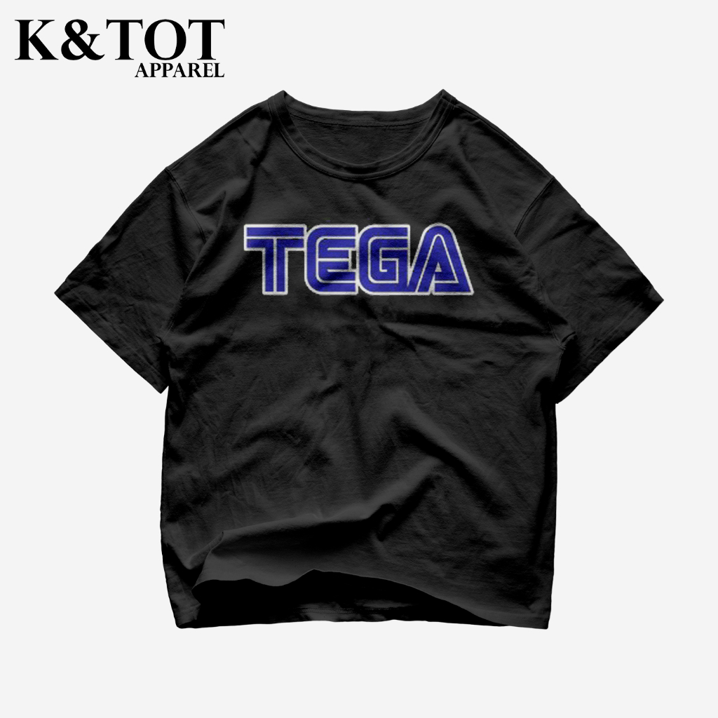 KNTOT - KAOS BAJU TEGA PLESETAN SEGA | TSHIRT OVERSIZE VINTAGE HITAM BOOTLEG - PRIA WANITA DEWASA AN