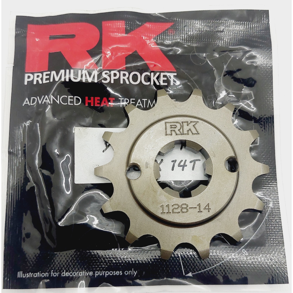 RK Racing gear ger gir racing depan RXZ Yamaha RXking, F1ZR, Vega, Vixion, Jupiter , mx, mx king  uk