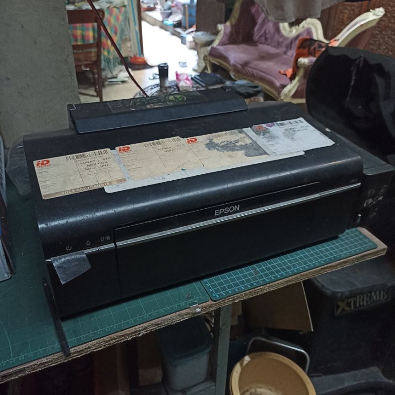(BEKAS) PRINTER EPSON L800 KONDISI NORMAL TANPA HEAD