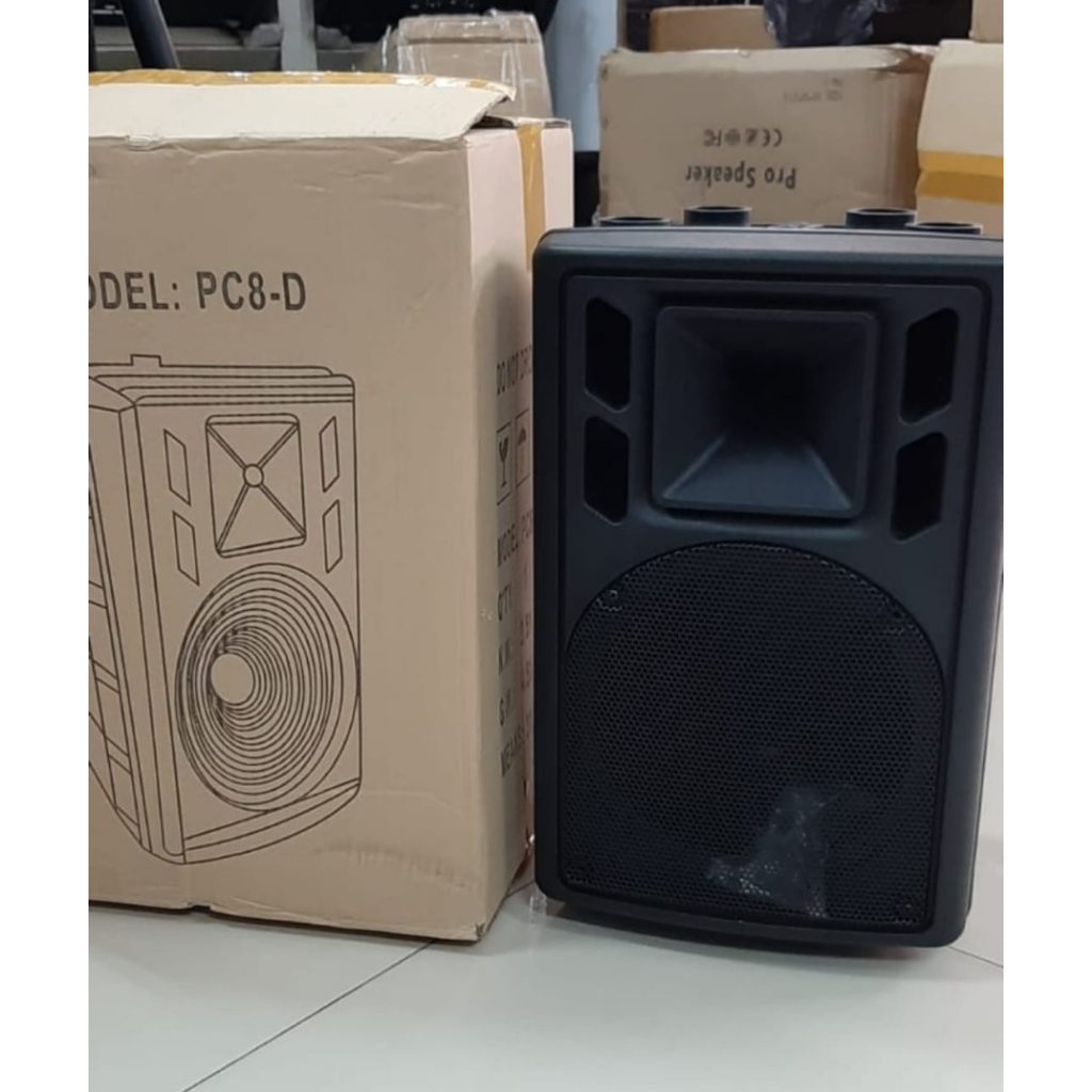 Box Speaker 10 inch model Huper box Speaker kosong box fiber 1SET(2BOX
