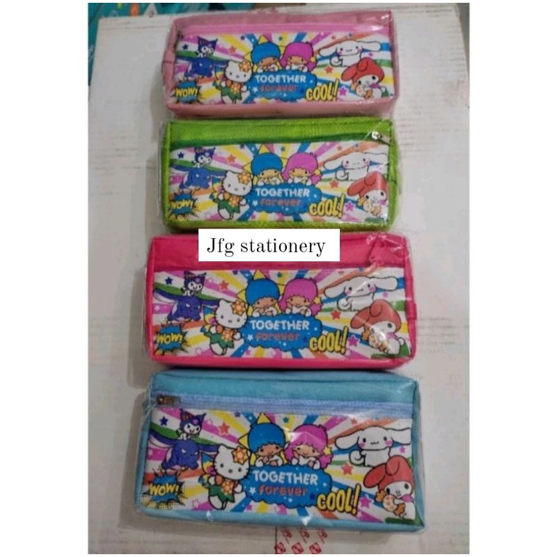 

Kotak Pensil Dompet 2 Sleting SANRIO