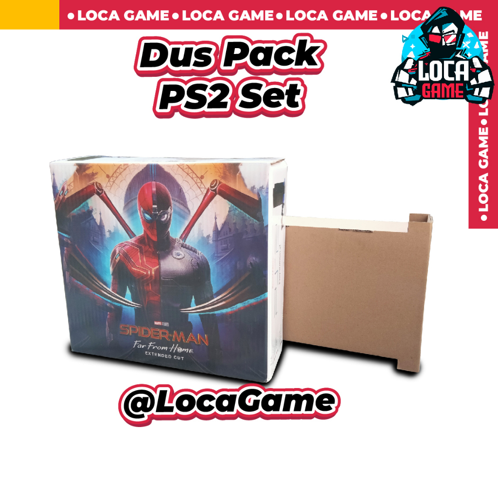 

DUS PACK KARDUS BOX PS2 FAT LENGKAP DUS LUAR DAN DALAM