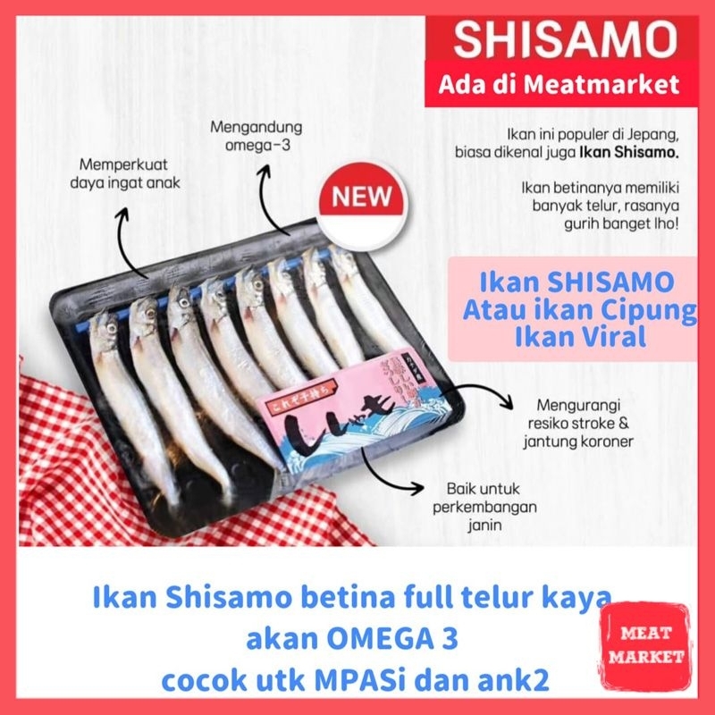 

ikan Shishamo / ikan cipung VIRAL