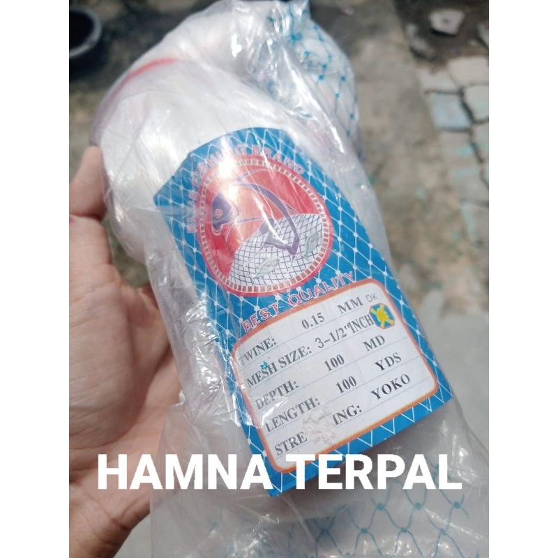 Jaring Padi Sawah Senar 0,15 100/100 Yard Yoko / Jaring Burung Pipit / Jaring Sawah / Jaring Ikan