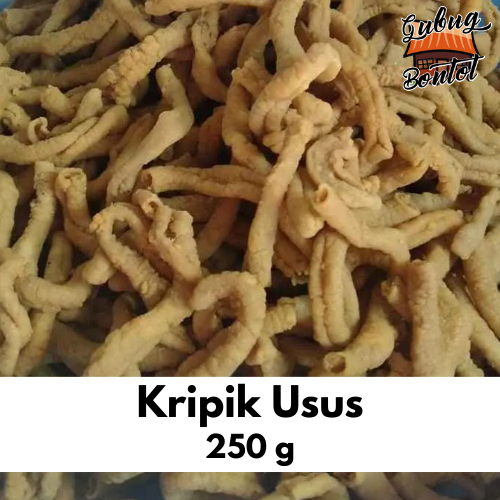 

keripik Usus Kiloan Kering Gurih Renyah Enak 250 gram