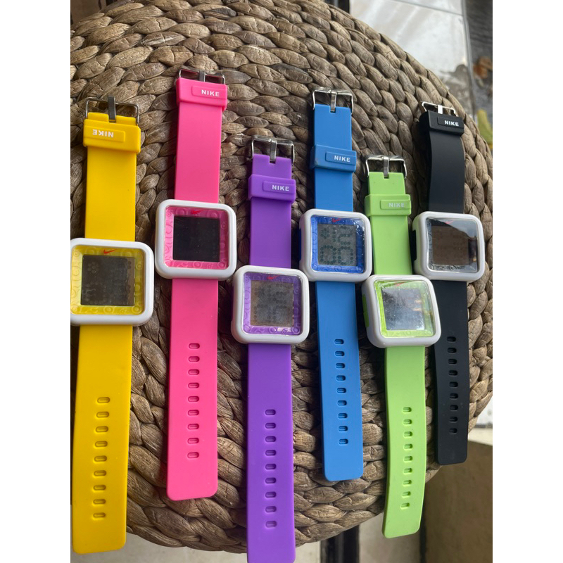 JAM TANGAN NIKE DIGITAL RUBBER 4.5CM || JAM TANGAN FASHION