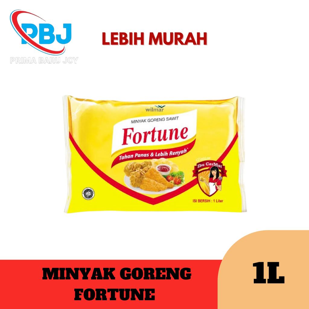 

Minyak Goreng Sawit Fortune Pouch/Bantal 1 liter