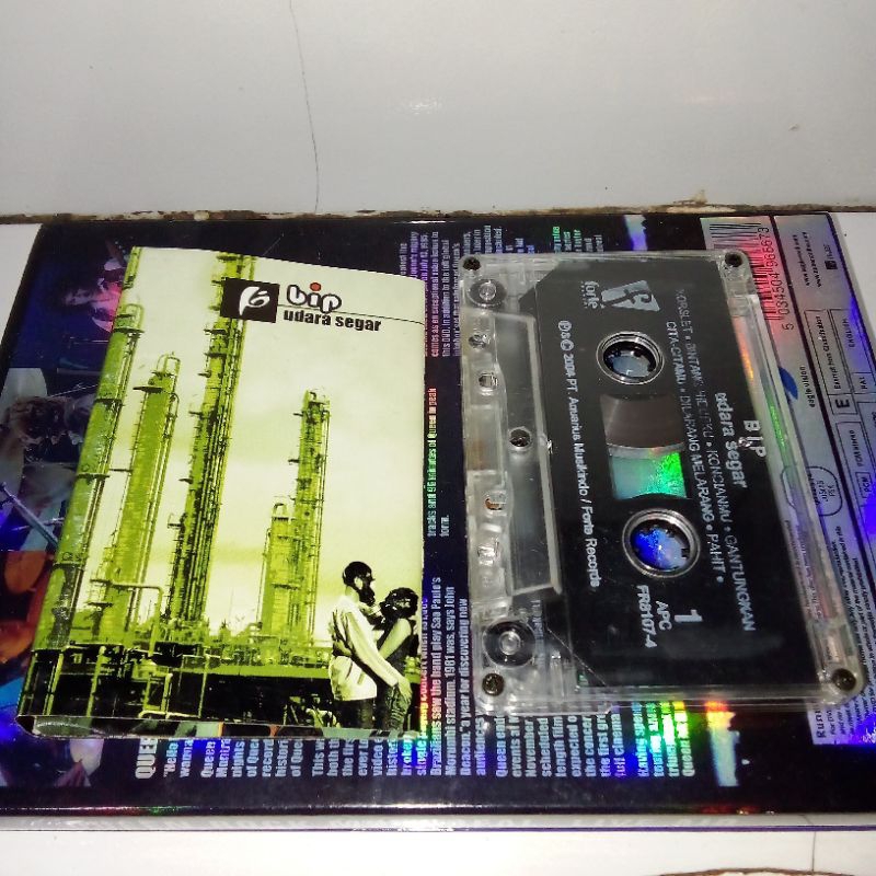 kaset pita BIP (udara segar)