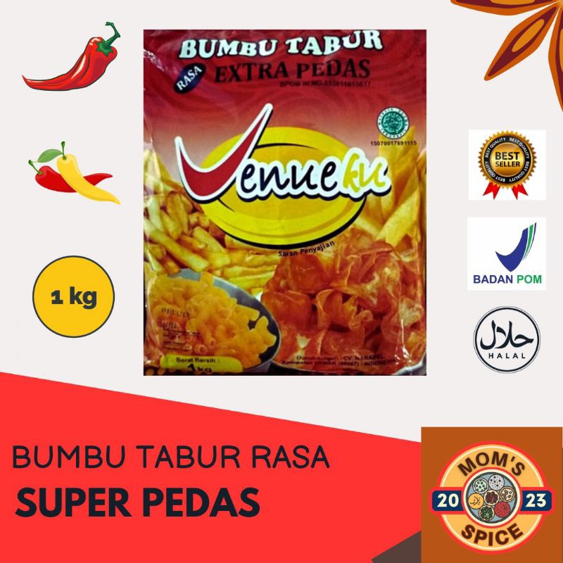 

BUMBU TABUR VENUS/VENUE/VENUEKU RASA SUPER PEDAS 1KG TERMURAH