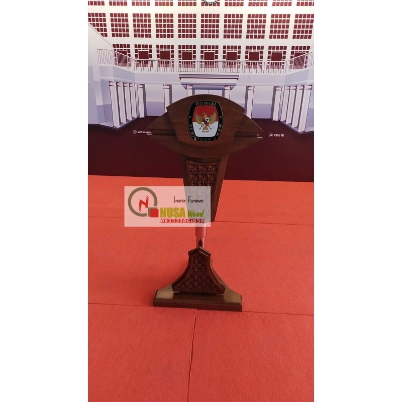 mimbar podium hidrolik jokowi