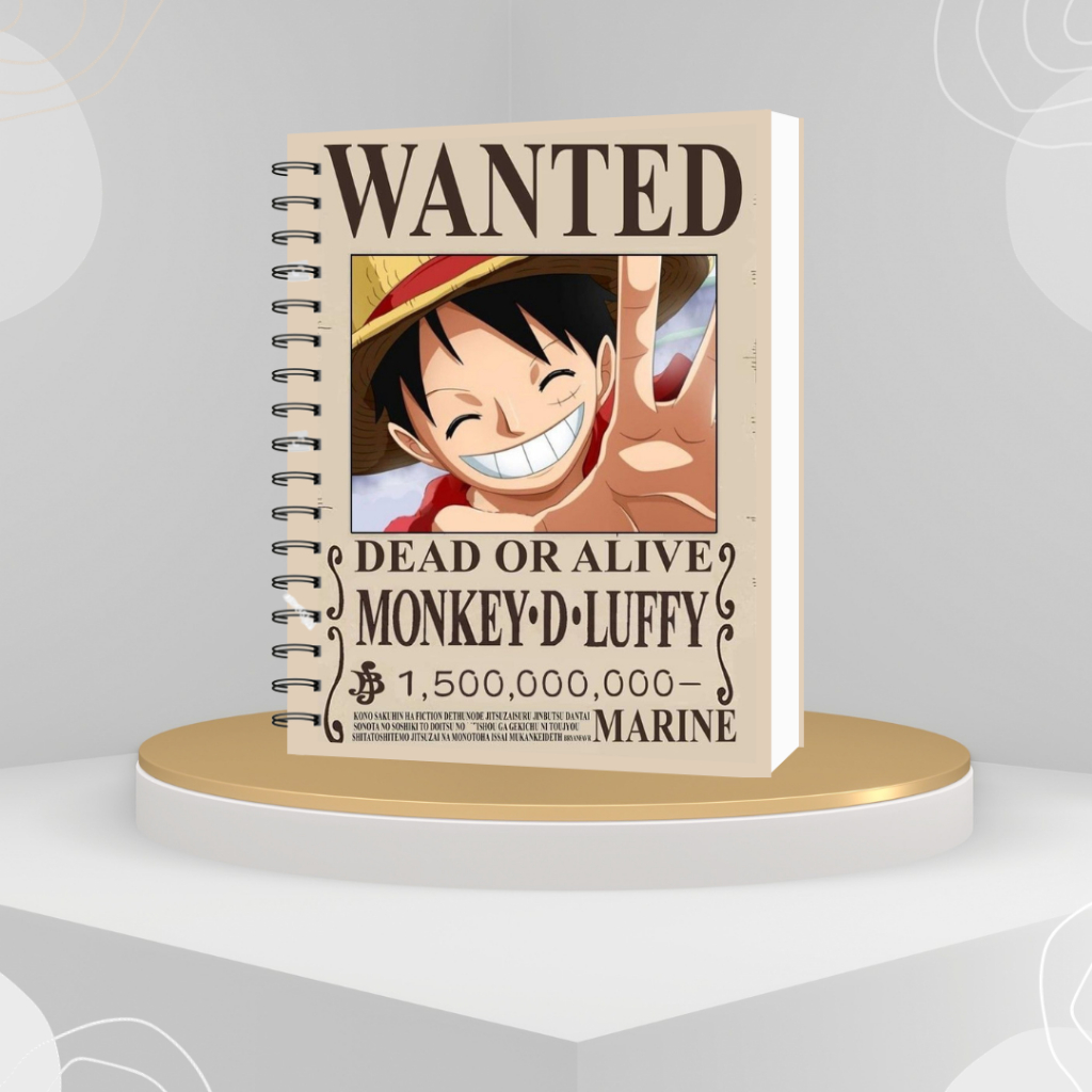 

Notebook A5 Edisi One Piece: Catat Petualanganmu dengan Luffy
