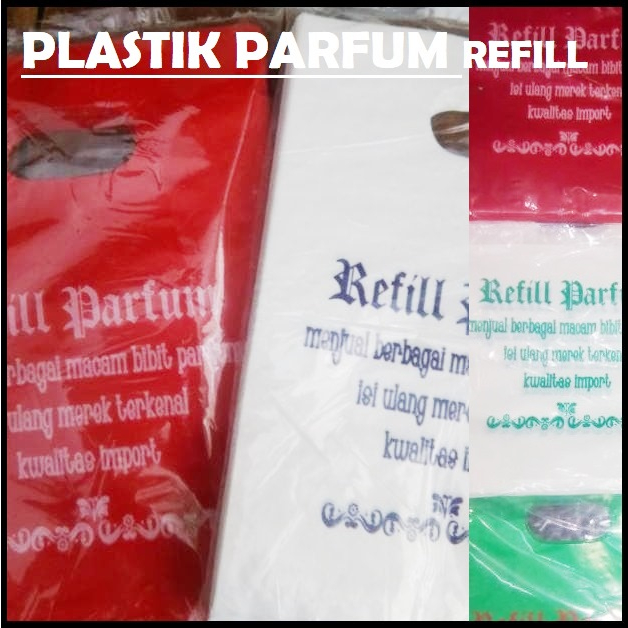 kantong plastik parfum (kecil/besar) - 1 pack (100 pcs)