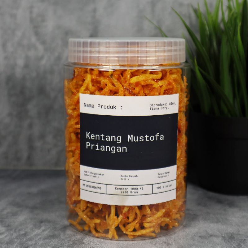 

Kentang Mustofa manis pedas gurih