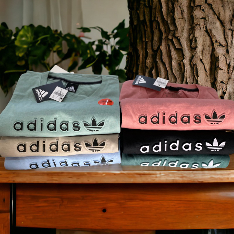 Ad Kaos Distro Pria Embos Sablon Tulisan Timbul Size L Katun PE Lengan Pendek