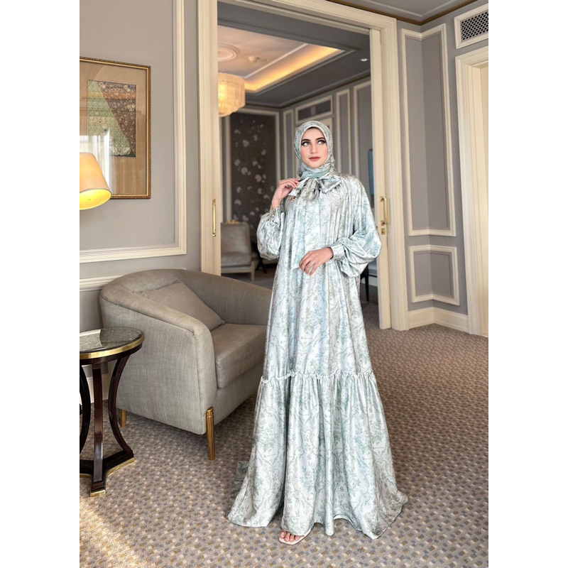 gamis set hijab rimpel SS shellasaukia