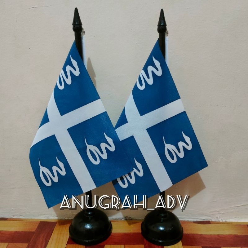 

tiang kayu bendera meja MARTINIQUE