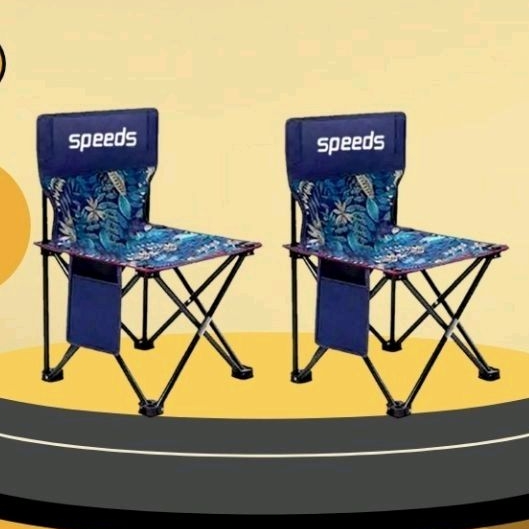 KURSI LIPAT SPEEDS XXL BIRU