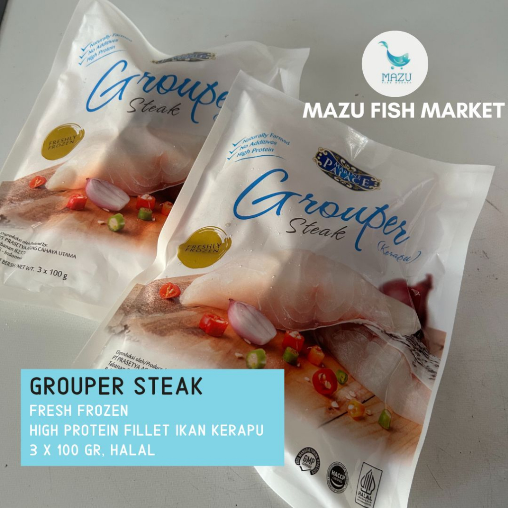 Steak Ikan Grouper Kerapu fIllet
