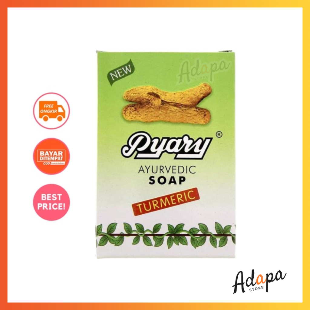 ❤ ADAPA ❤ Sabun Arab Pyary TUMERIC Original 100% BPOM / Pyari Tumeric Herbal Soap