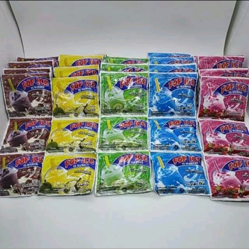 

Pop ice renceng isi 10 sachet