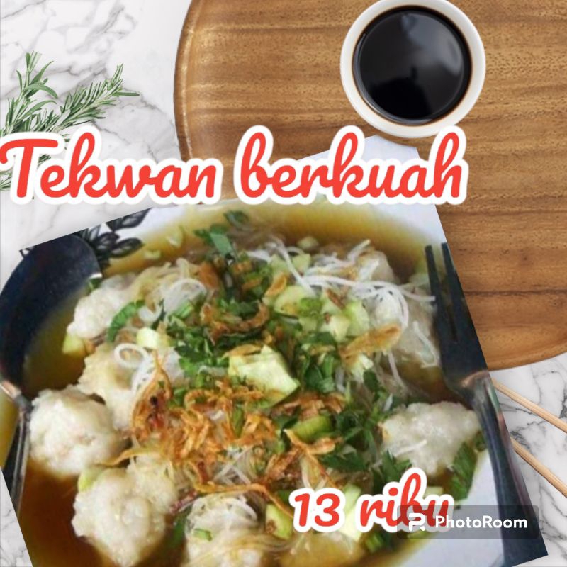 

tekwan ikan tengiri berkuah