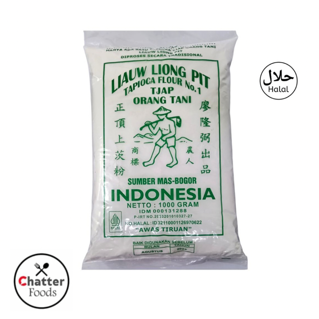 

Tepung Tapioka Liauw Liong Pit 1kg / Tapioca Flour No.1